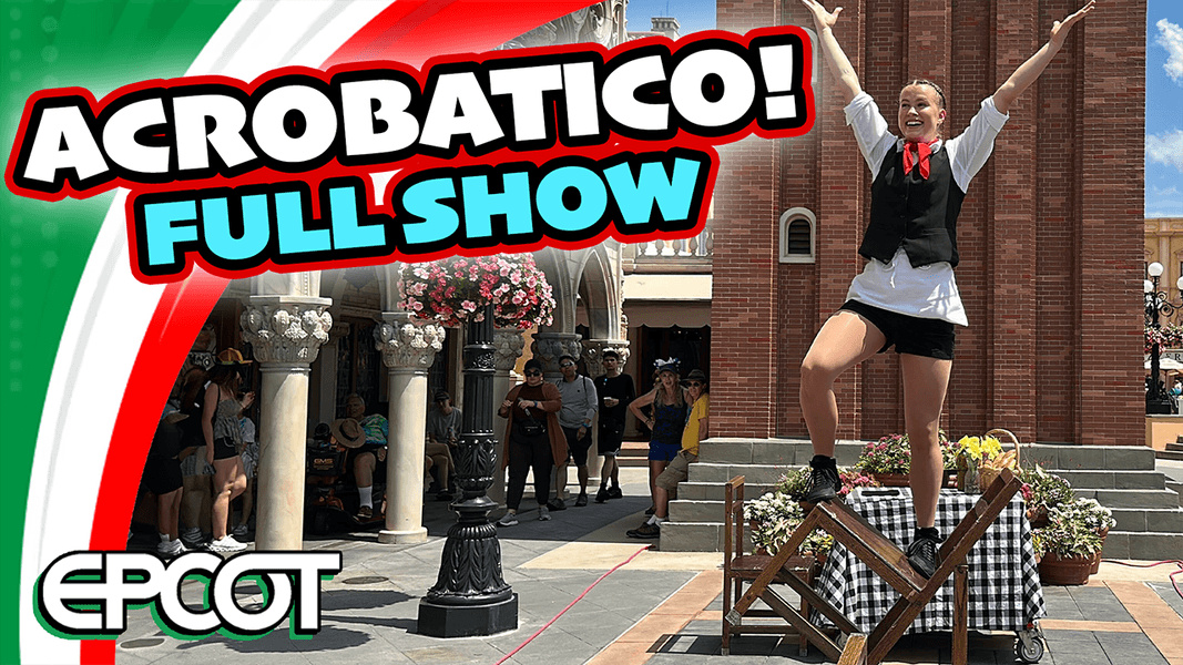 France Pavilion's Acrobatico Temporarily Replaces Sergio in Italy at EPCOT