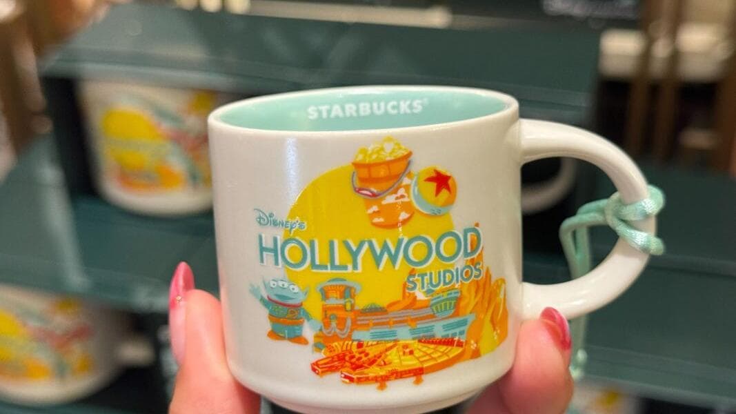 New Disney’s Hollywood Studios Starbucks ‘Discovery Series’ Espresso Mug Ornament Arrives at Walt Disney World