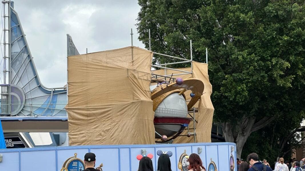 Astro Orbitor at Disneyland Reopening in March 2024 After Months-Long Refurbishment