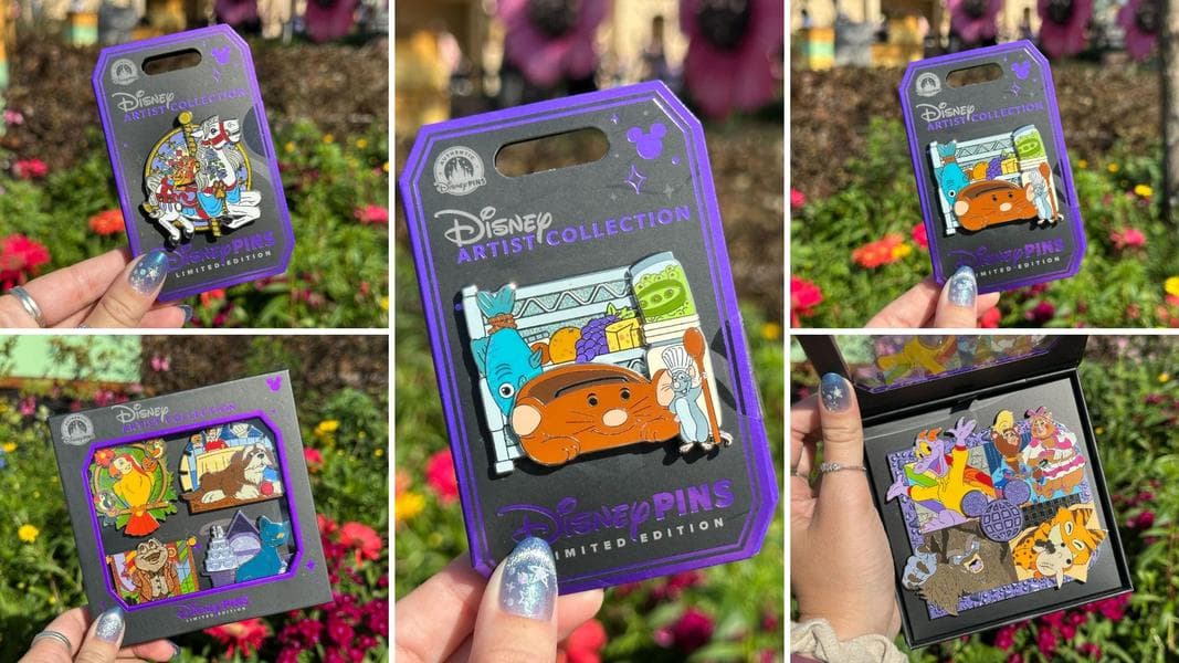 Disney World Pin Tuesday: Kate & Maria Artist Collection Inspired by Attraction Animals