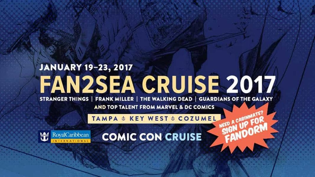 Cruise ship to be transformed into Great Escape Room during Fan2Sea comic convention