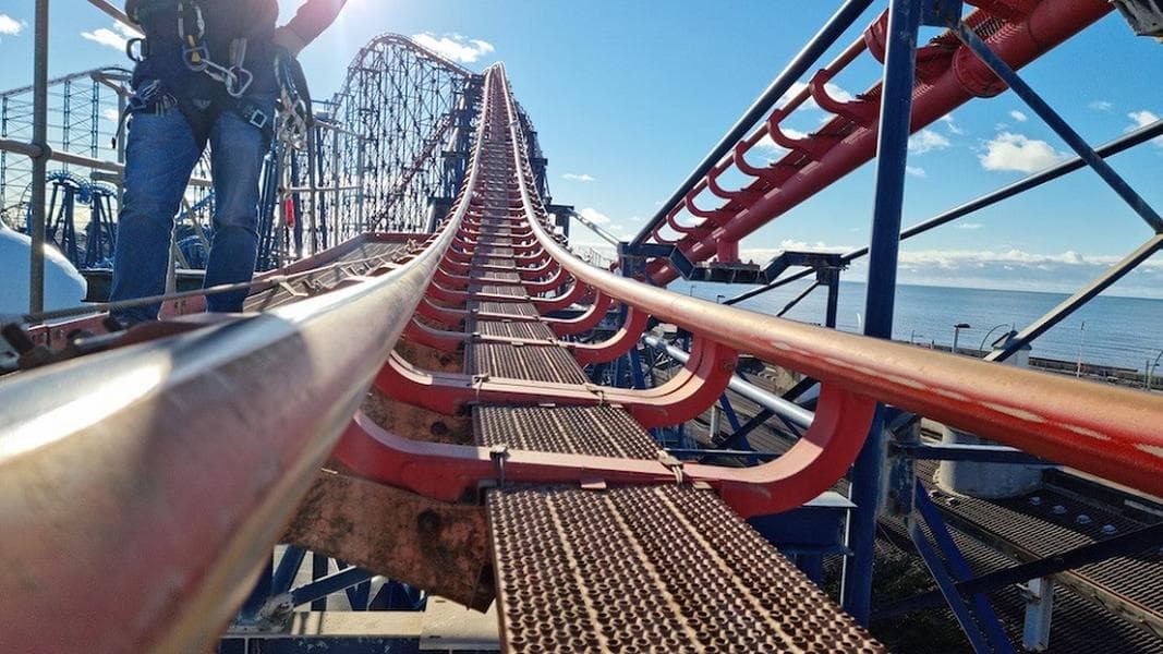 ‘Walk the Big One XL’ roller coaster walking tour comes to Blackpool Pleasure Beach