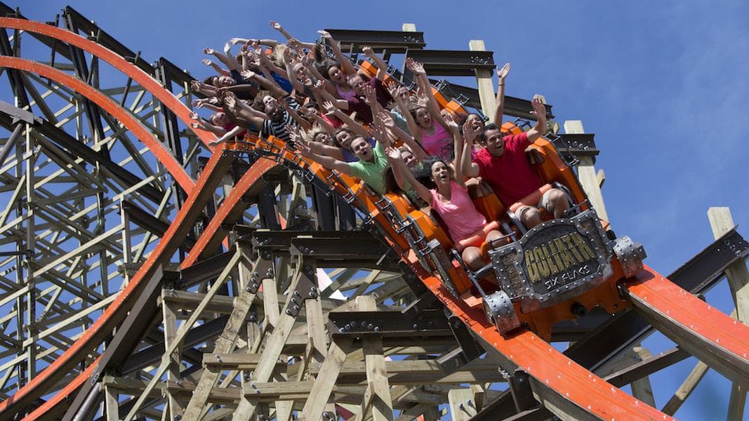 Out of the Loop: Six Flags’ record-breaking Goliath debuts