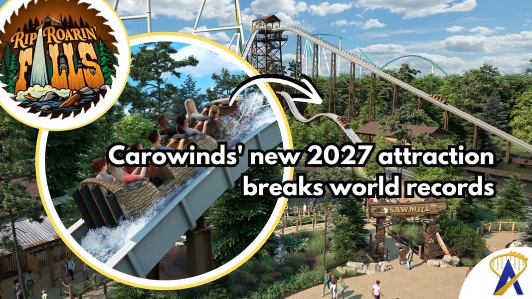 Carowinds’ newest ride promises three world records and one very big splash