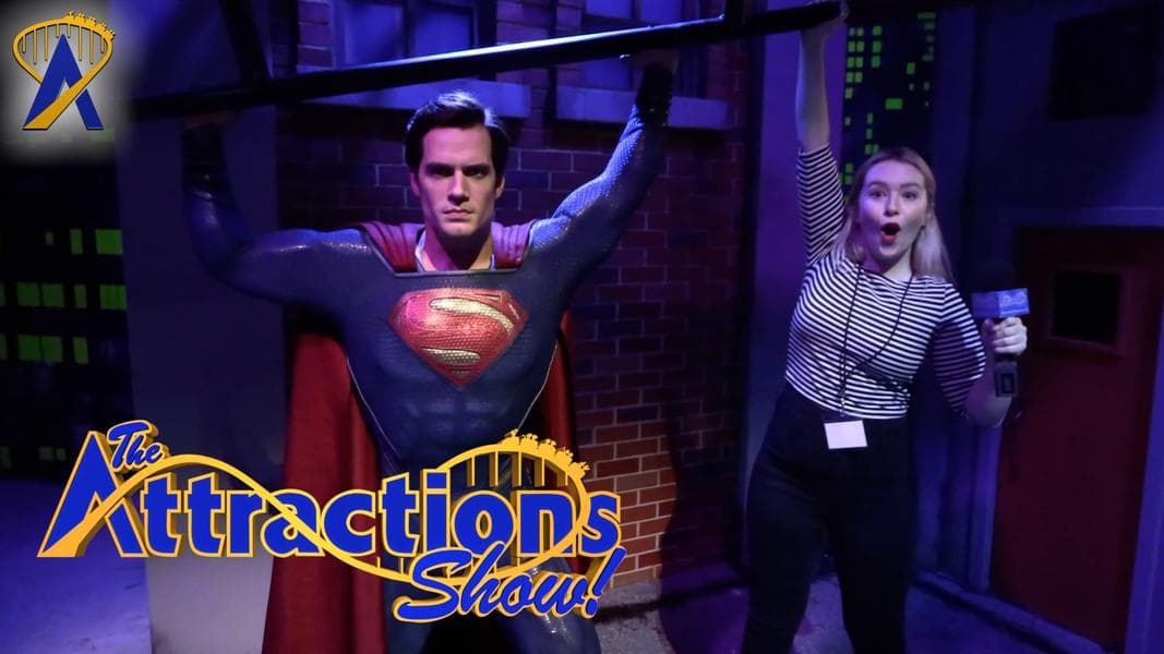 The Attractions Show! – Justice League at Madame Tussauds; ICON Roller Coaster; latest news