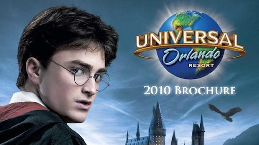 2010 Universal brochure lists height requirements for Wizarding World rides