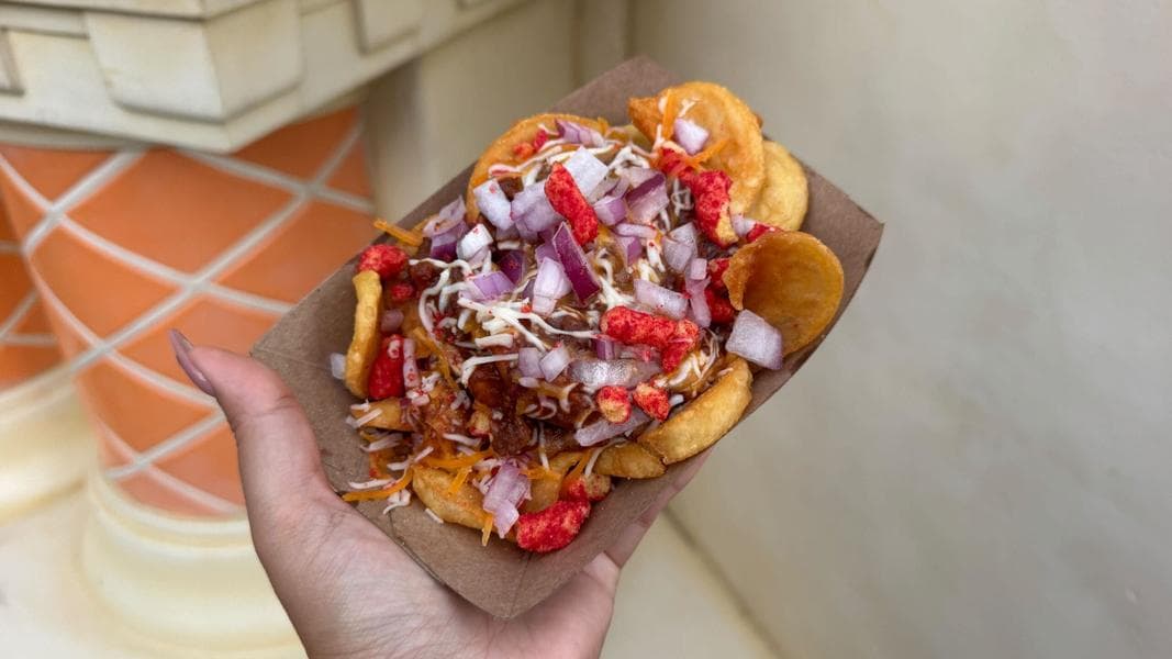 Chili Cheese Fries at Oogie Boogie Bash 2025 – Rated and Reviewed