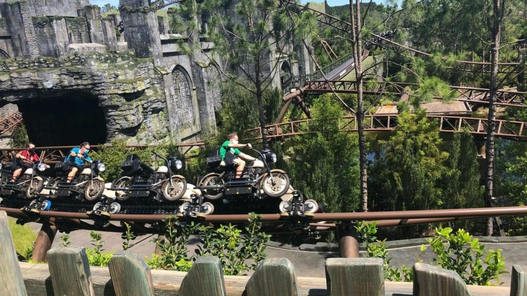 Hagrid’s Magical Creatures Motorbike Adventure Leads Theme Park Injuries & Incidents for Early 2025