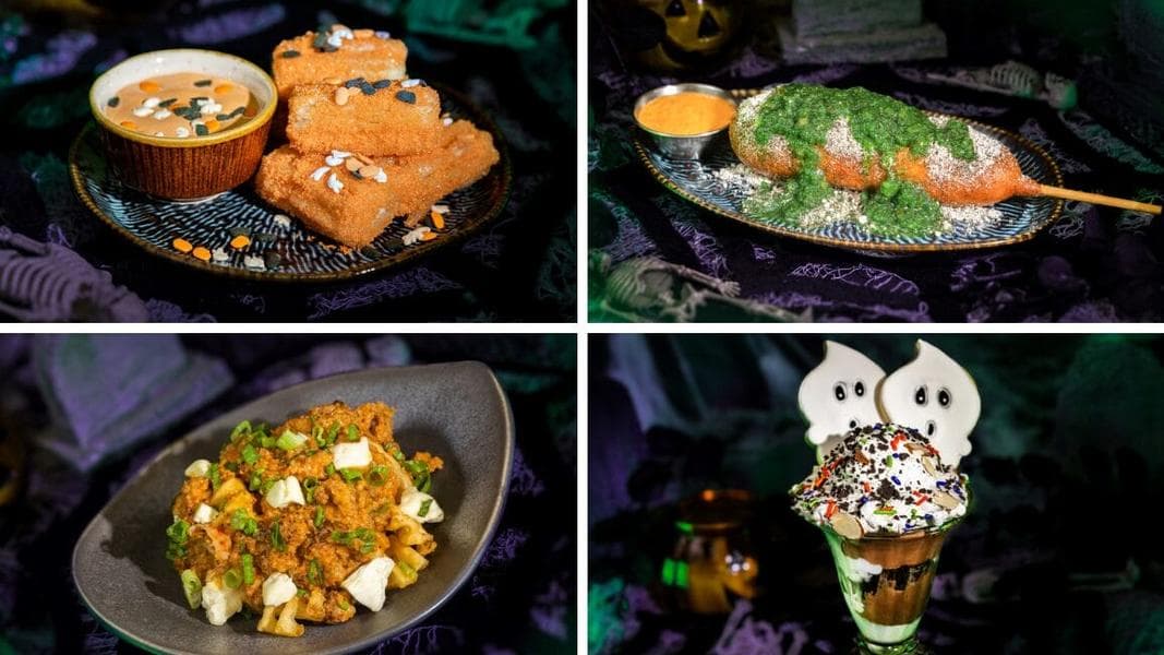 Full List of Food and Beverages for Mickey’s Not So Scary Halloween Party 2025