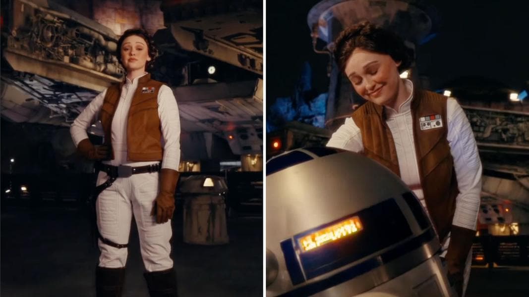FIRST LOOK: Princess Leia Meet and Greet Character With Brand New Costume for Star Wars: Galaxy’s Edge Timeline Shift