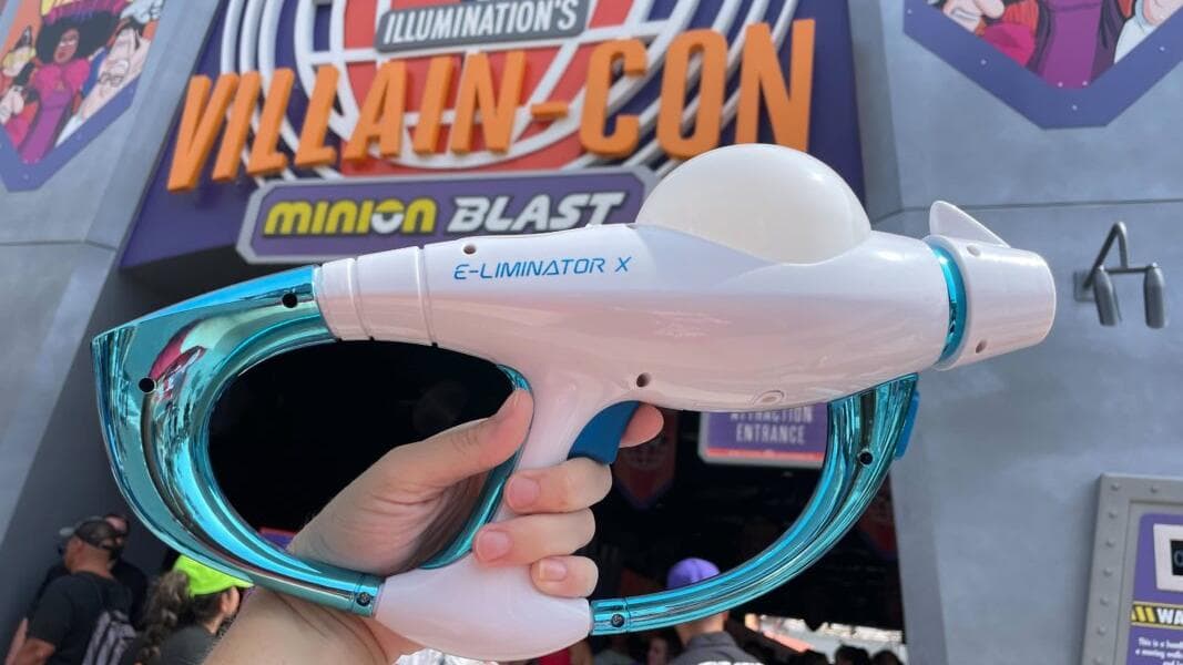 Take Home the E-Liminator X Blaster from Villain-Con Minion Blast at Universal Studios Florida