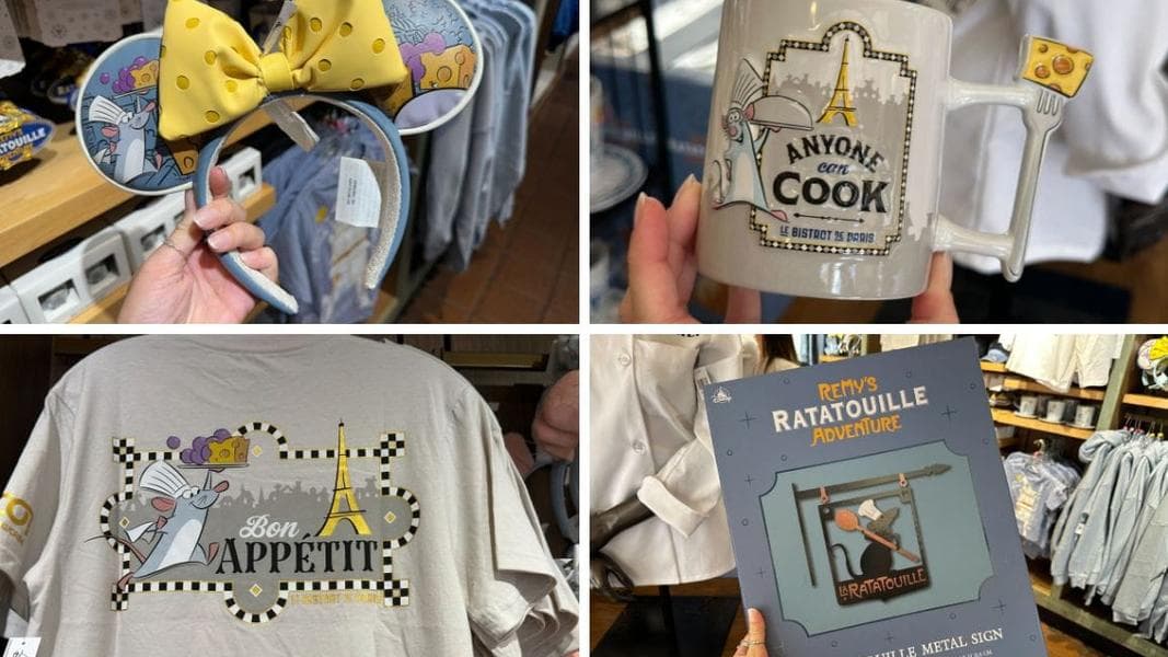 Ratatouille Ear Headband with Cheese Bow and More Merchandise Now at Disney World