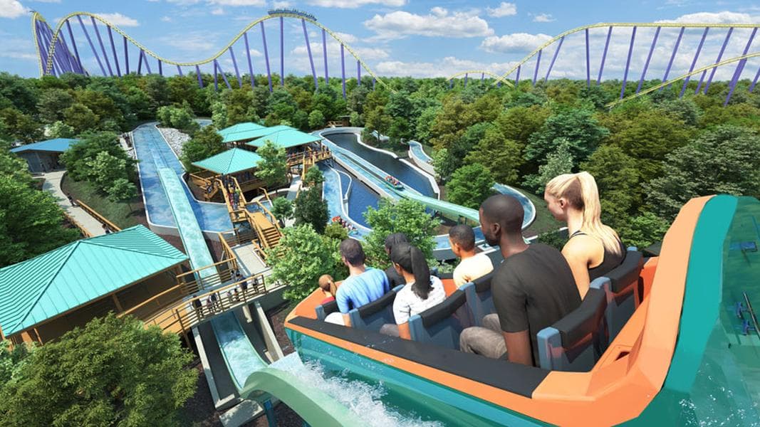 World’s First Launch Flume Coaster opening at SeaWorld San Antonio
