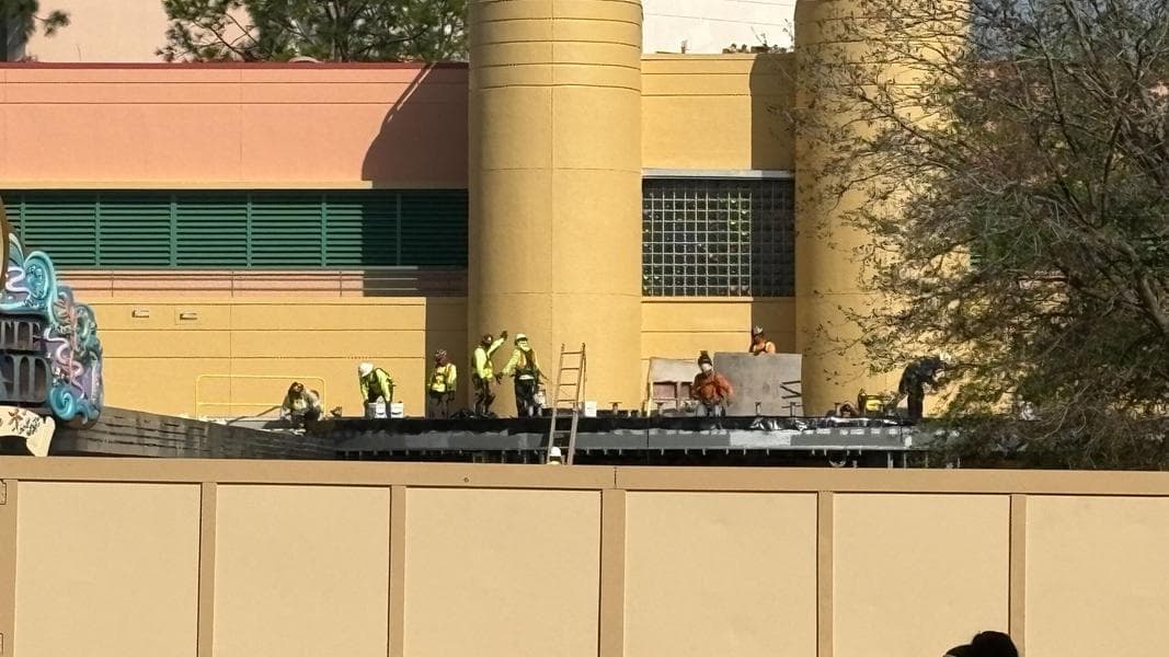 Animation Courtyard Transformation Continues with Bold Painting and Façade Work at Disney’s Hollywood Studios