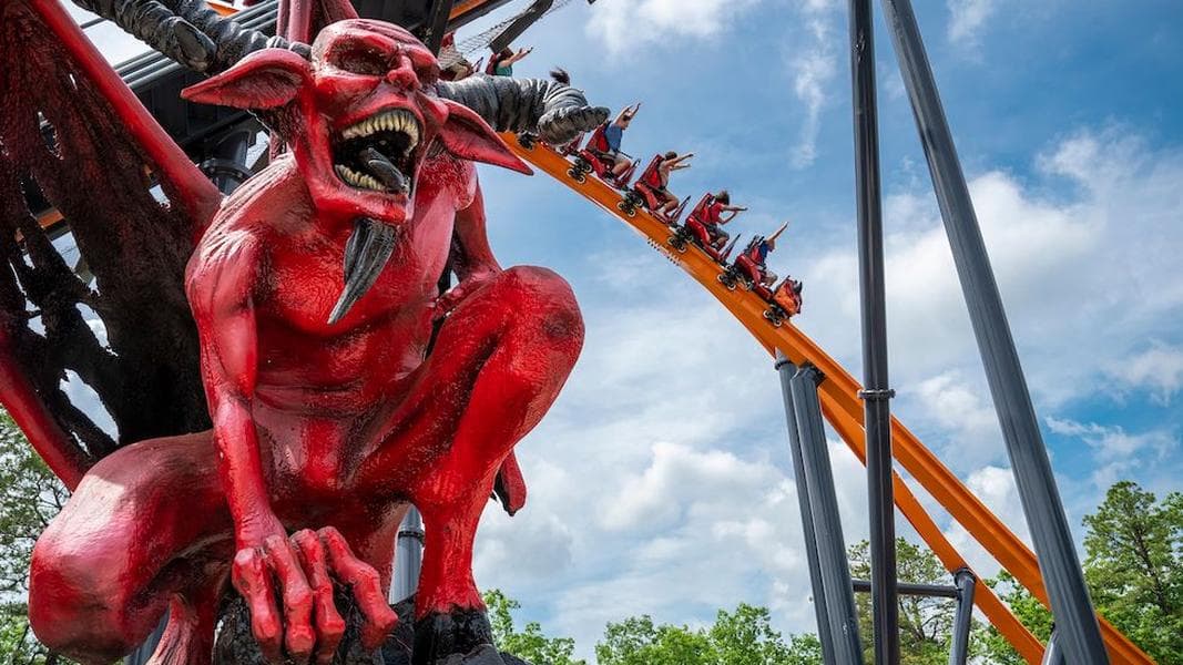 Jersey Devil emerges at Six Flags Great Adventure as thrilling new single-rail coaster