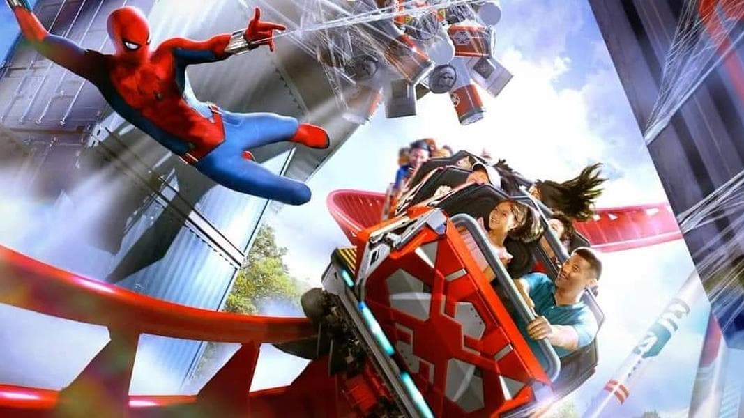 Disney shares update on new Spider-Man coaster