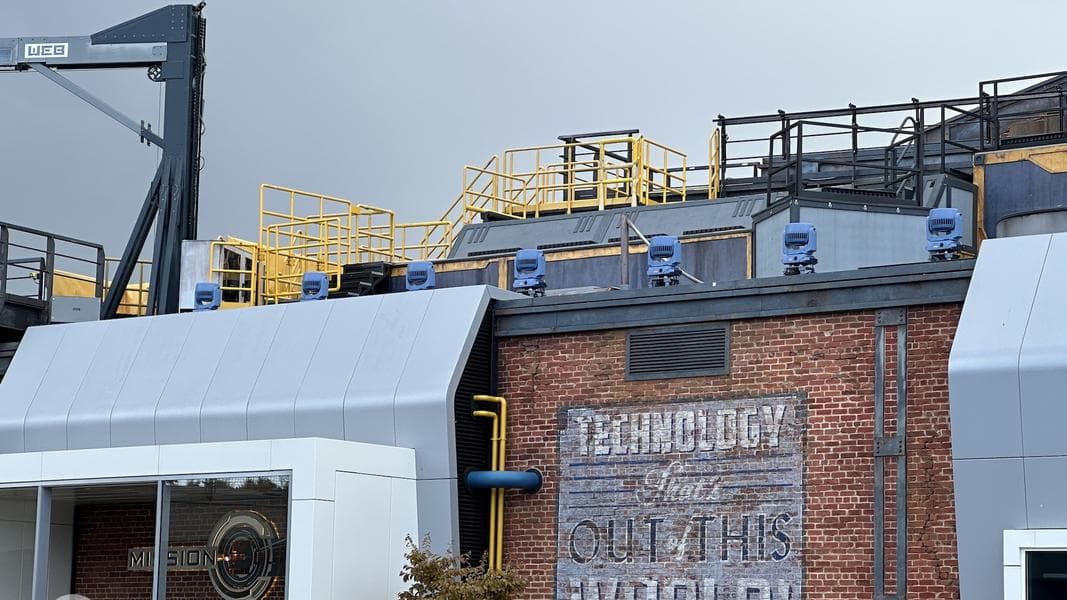 Preparations underway in Avengers Campus for the return of nighttime show