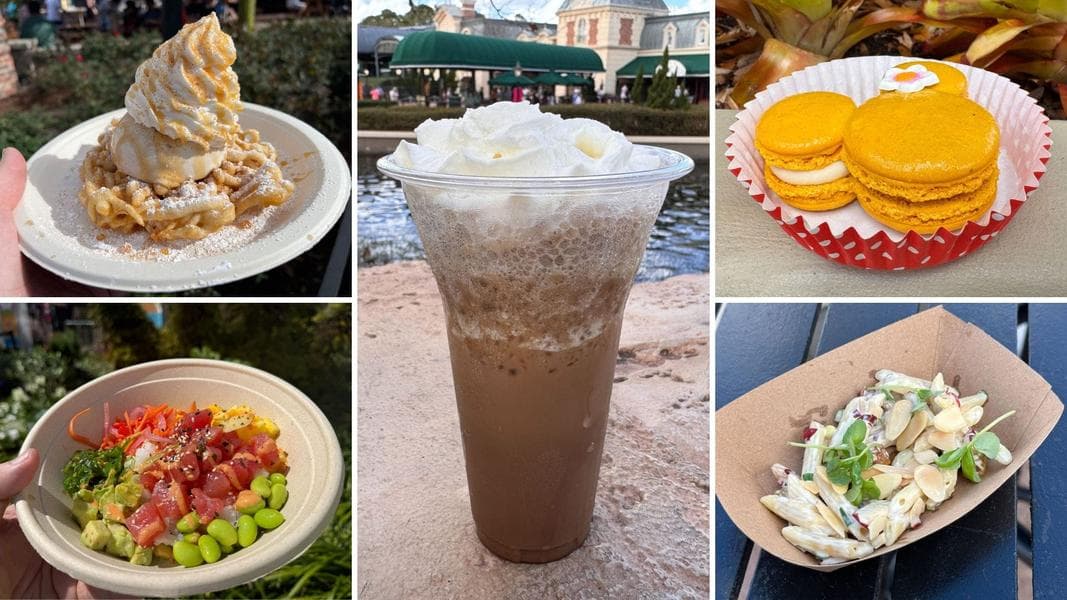 REVIEW: All NEW Food and Beverage Items Available for the EPCOT Flower and Garden Festival 2026