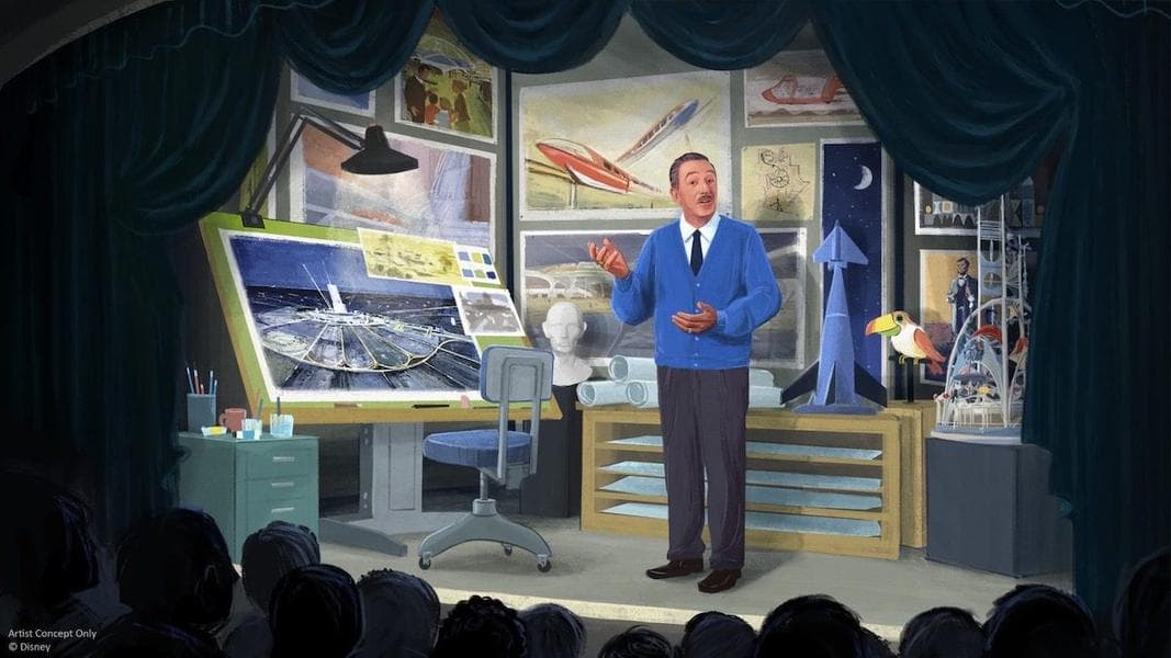 New Carousel of Progress scene with Walt Disney animatronic coming to Magic Kingdom