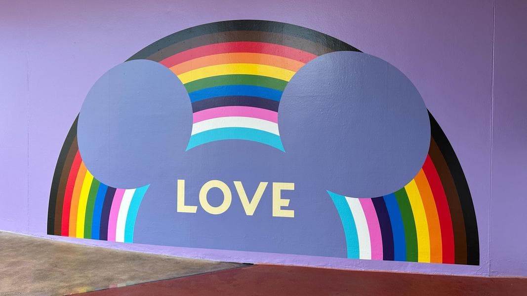 Pride Murals Return to Walt Disney World for June 2025