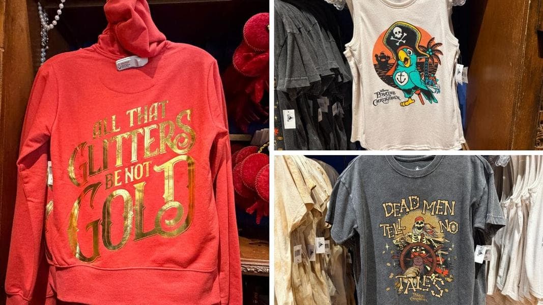 Shipment of Pirates of the Caribbean Apparel Arrives at Disneyland Resort
