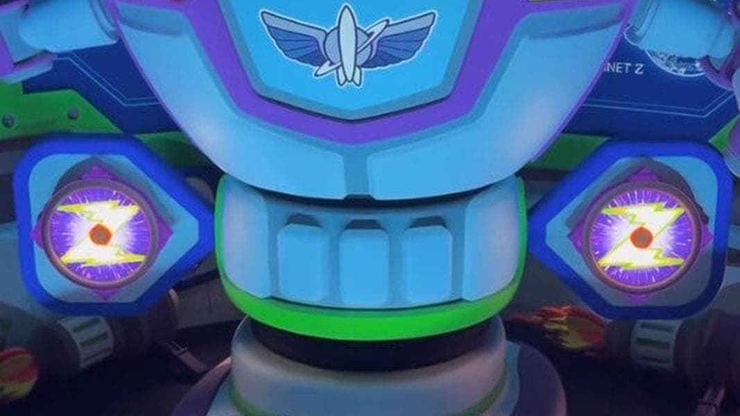 Walt Disney Imagineering Bloopers Video Includes Another Look at Buddy from Buzz Lightyear’s Space Ranger Spin
