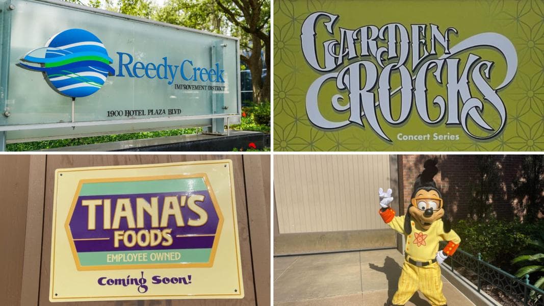 DeSantis Says Bill to Take Over Reedy Creek in Development, Garden Rocks Concert Lineup Announced, ‘Tiana’s Foods’ Signs Added to Walls at Splash Mountain, and More: Daily Recap (2/1/23)