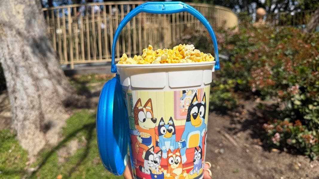 ‘Bluey’ Popcorn Bucket Debuts at Disneyland for ‘Bluey’s Best Day Ever!’
