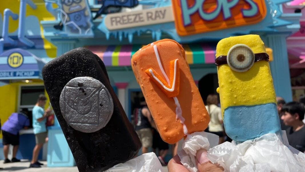 REVIEW: Beat the Heat with Freeze Ray Pops in Minion Land at Universal Studios Florida