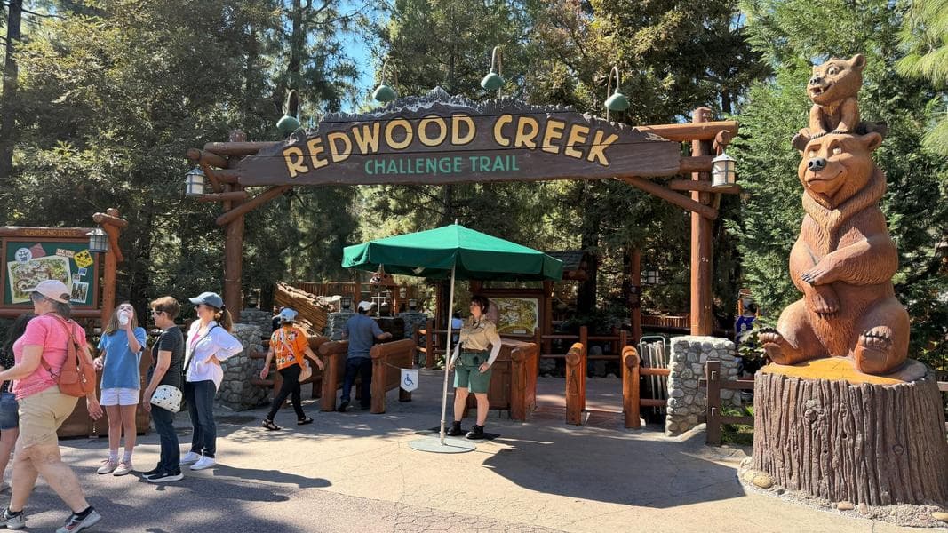 Construction Completed at Disney California Adventure’s Redwood Creek Challenge Trail