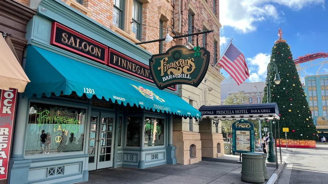 Finnegan’s at Universal Studios Florida to be Closed Most of 2026