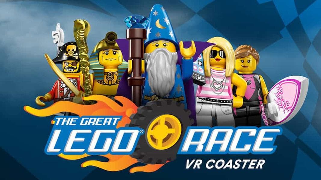 The Great Lego Race VR roller coaster coming to three Legoland parks