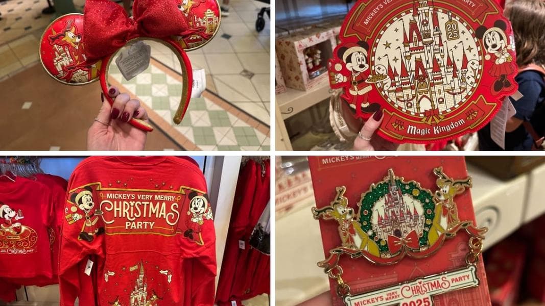 Full List (With Prices) of All Mickey’s Very Merry Christmas Party 2025 Merchandise