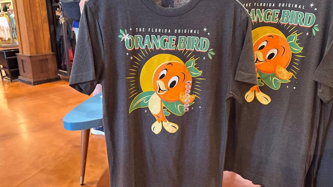 New Orange Bird Shirt Arrives at Disney Springs