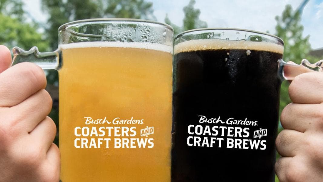 Busch Gardens Williamsburg to Reopen with Limited Attendance “Coasters & Craft Brews” Event
