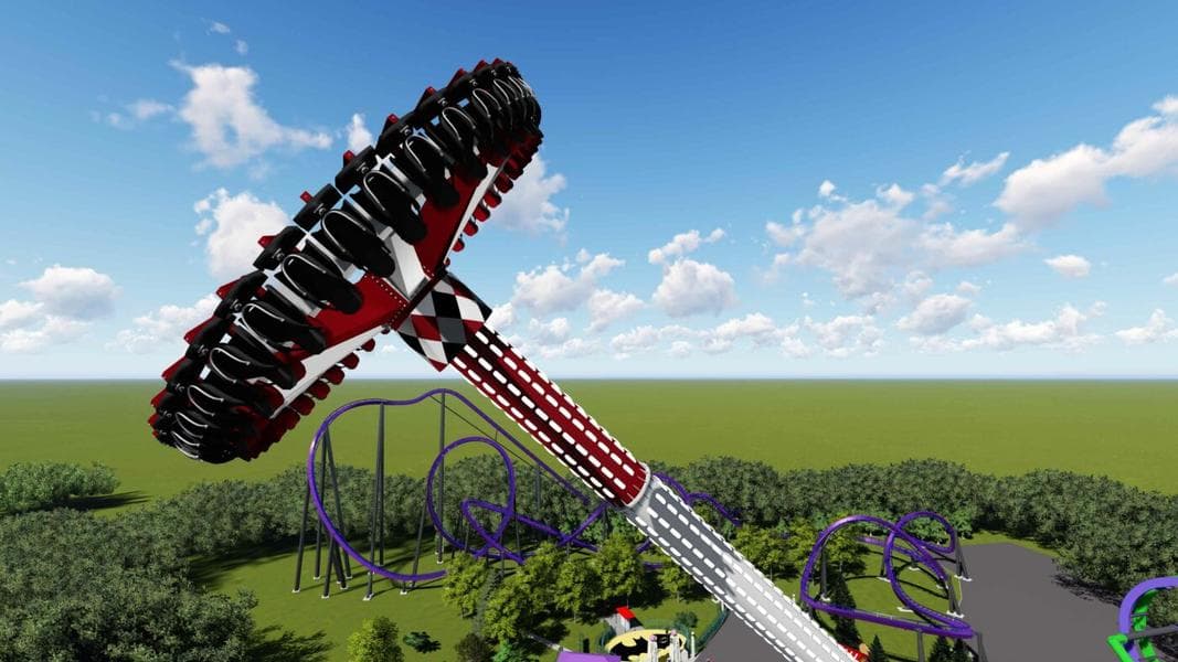 Six Flags New England & Six Flags Magic Mountain Adding Pendulum Attractions in 2018