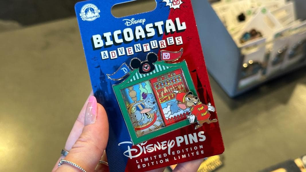 New Bicoastal Adventures Dumbo the Flying Elephant Pin at Walt Disney World