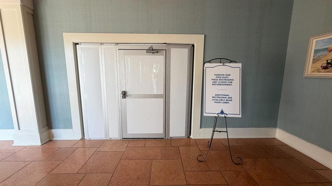 Bathrooms at Disney’s Beach Club Resorts Closed Until Spring