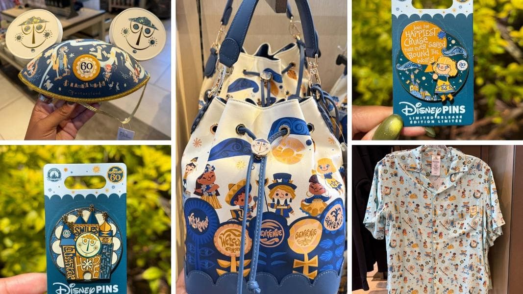 ‘it’s a Small World’ 60th Anniversary Merchandise Collection Sails Into Disneyland