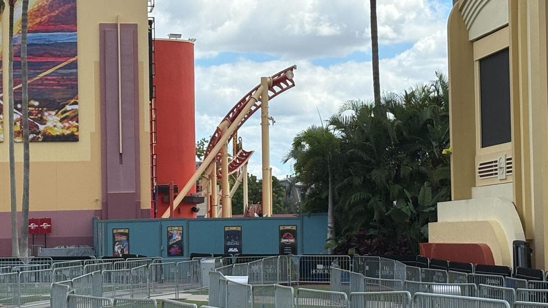 Rip Ride Rockit Lift Hill Completely Demolished at Universal Studios Florida