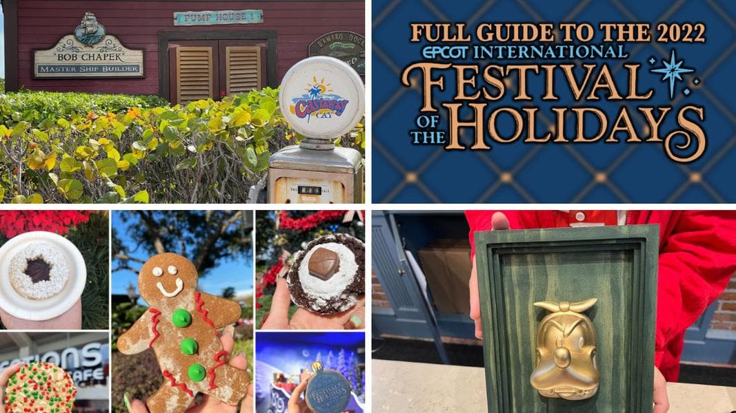 ‘Bob Chapek, Master Ship Builder’ Sign Removed, Full Guide with Reviews for the 2022 EPCOT International Festival of the Holidays, and More: Daily Recap (11/27/22)