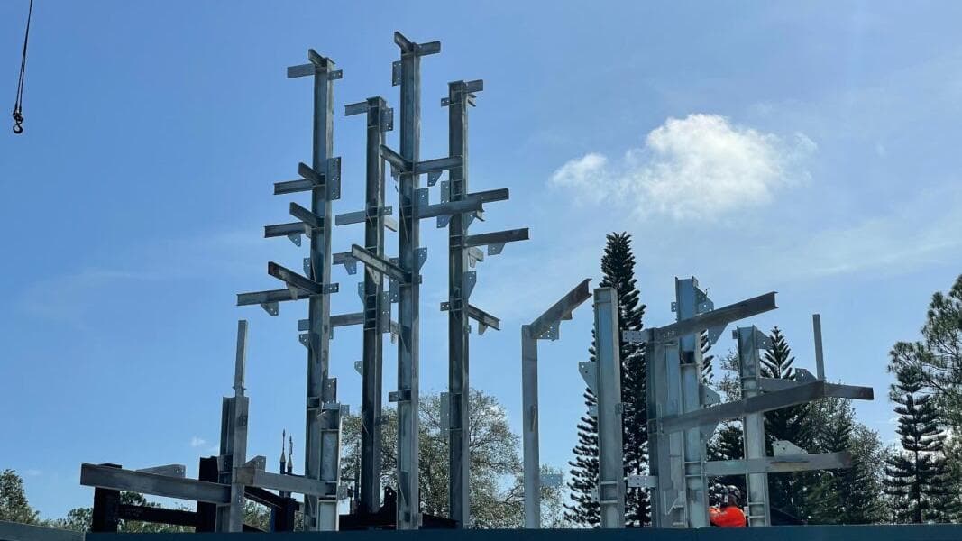 PHOTOS: DreamWorks Land Construction Goes Vertical at Universal Studios Florida