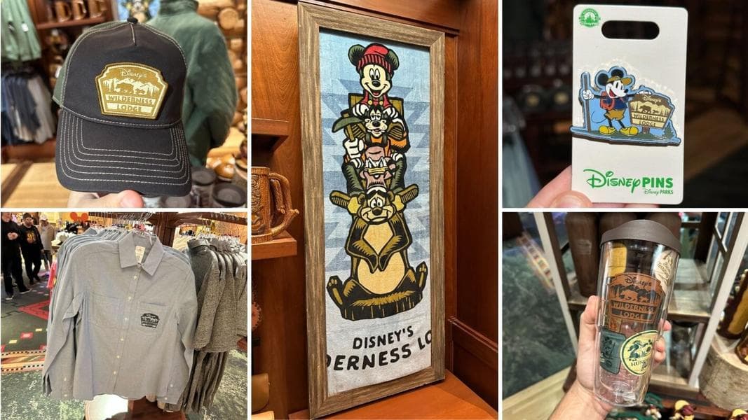 New Disney’s Wilderness Lodge Apparel, Tumbler, Towel, Pin, and More