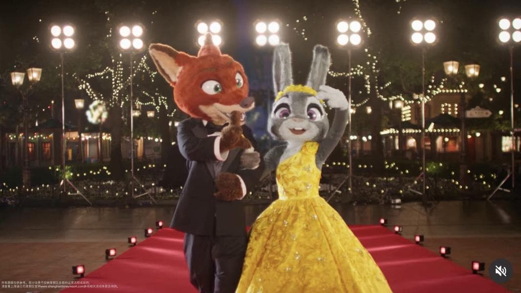 VIDEO: Zootopia 2 Ride Overlay and Puppet Show Debut at Shanghai Disneyland