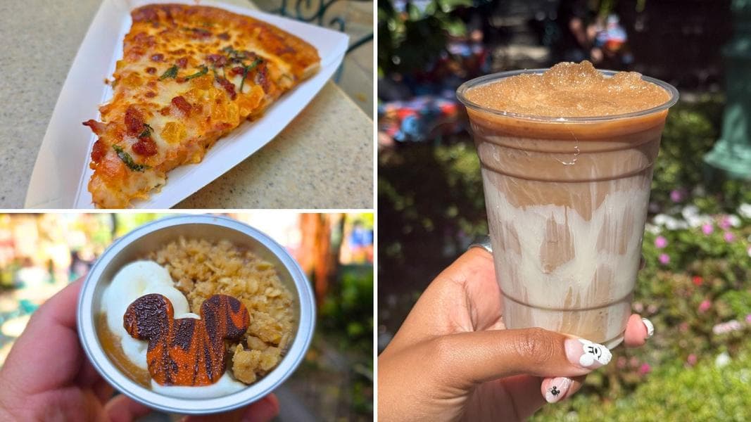 We Tried Spicy Pasta Pizza, Apple Budino, and Drip Coffee for Halloween 2025 at Disney California Adventure