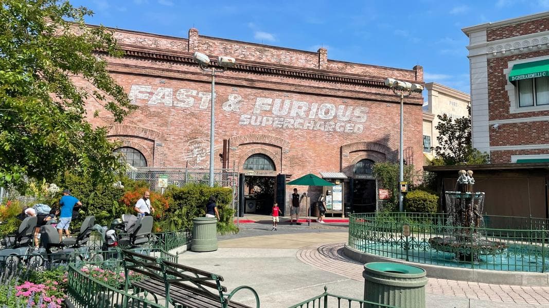Halloween Horror Nights House  Construction Takes Over Fast & Furious: Supercharged Queue at Universal Studios Florida
