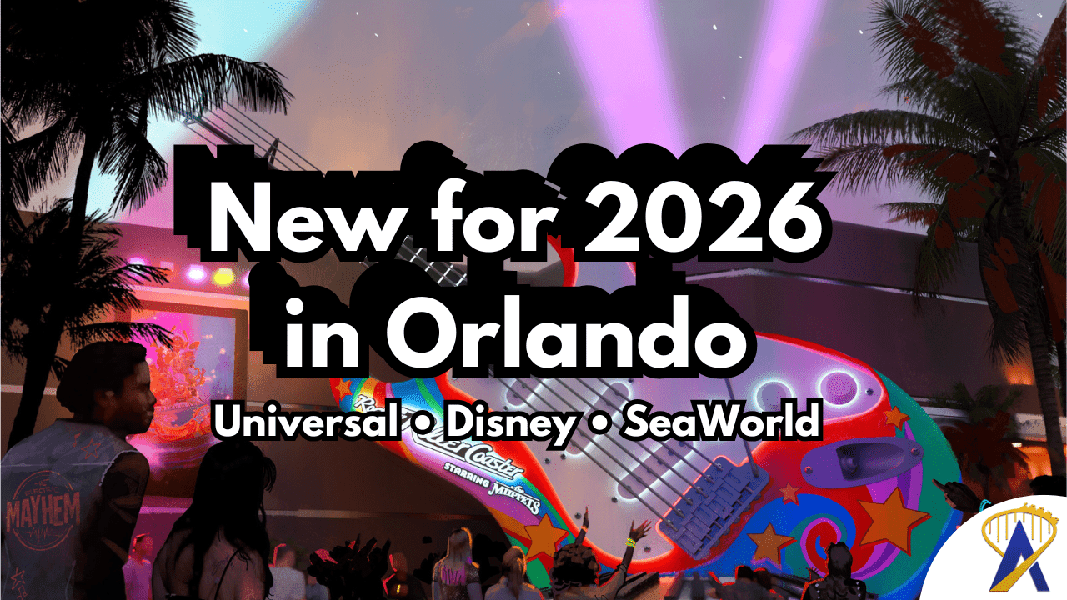 New Orlando attractions opening in 2026 at Universal, Walt Disney World, and SeaWorld