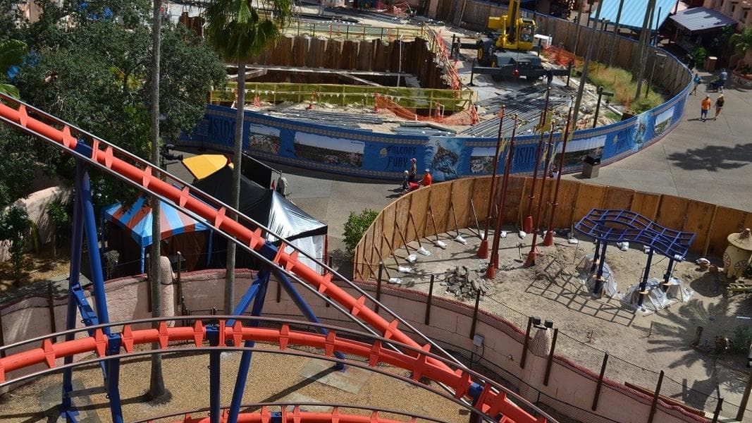 Photo update: Busch Gardens Tampa – New animals, decorations and ride construction