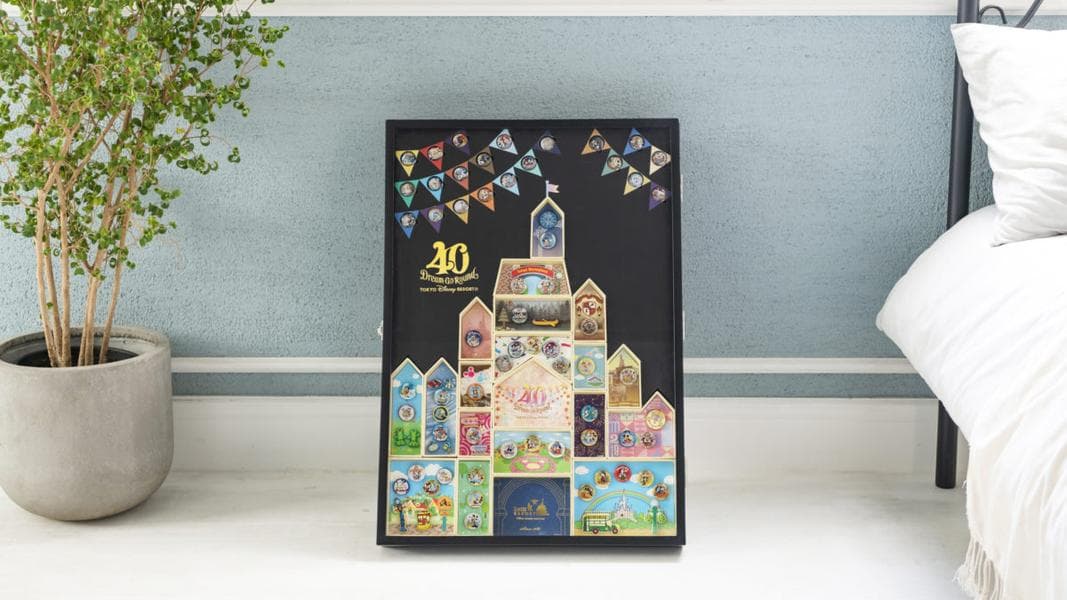 Tokyo Disney Resort 40th Anniversary ‘Showcase of Dreams’ Framed Diorama Celebrating Every Anniversary Coming in January