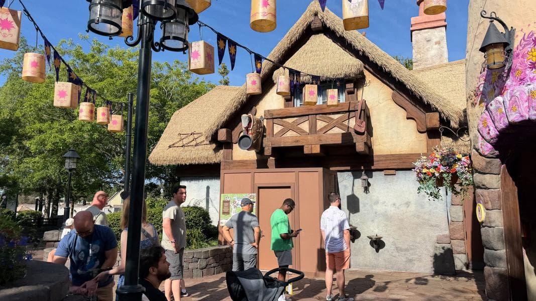 Men’s Tangled Restroom Area Closed For Refurbishment at Magic Kingdom